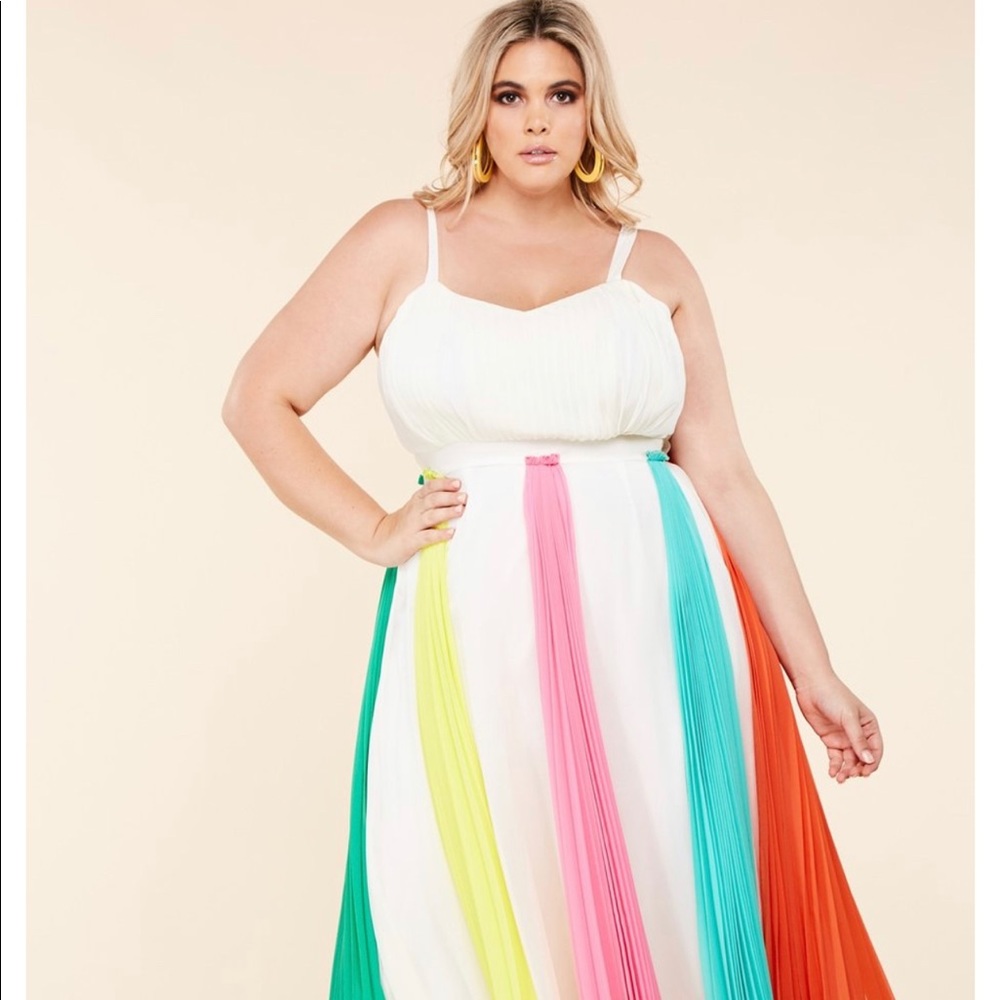 Plus size summer dress